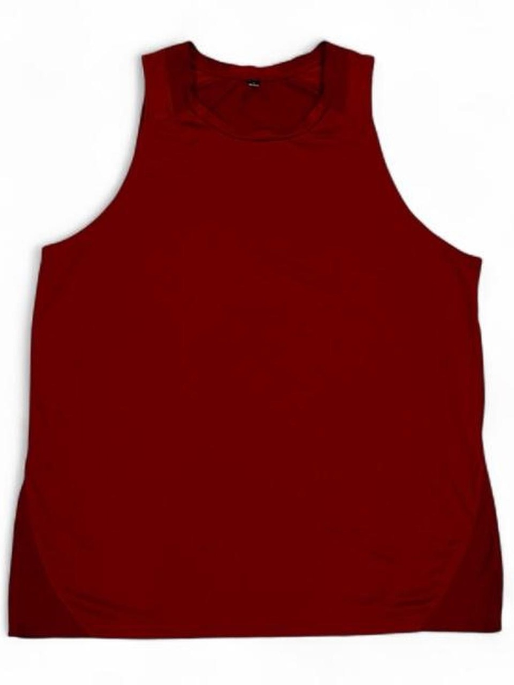 Mens Onzie Yoga Muscle Tank Top Brick Red